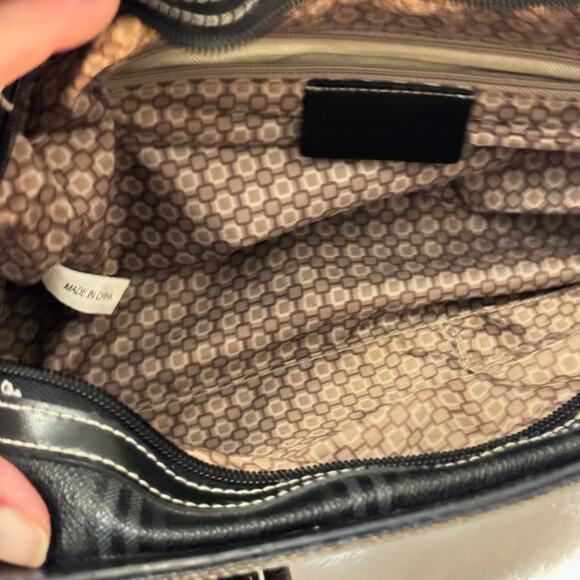 Tartan Plaid Bowler Bag Faux Leather Buckle Shoulder Bag - Picture 3 of 13